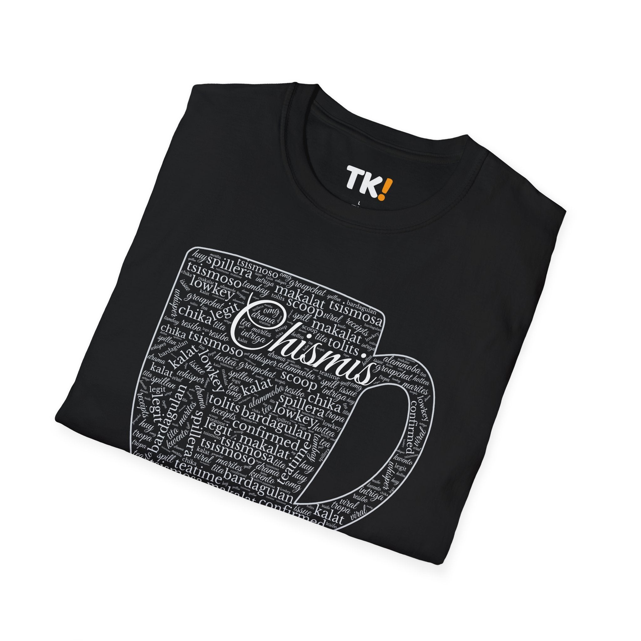 Chismis Mug Word Cloud - Border