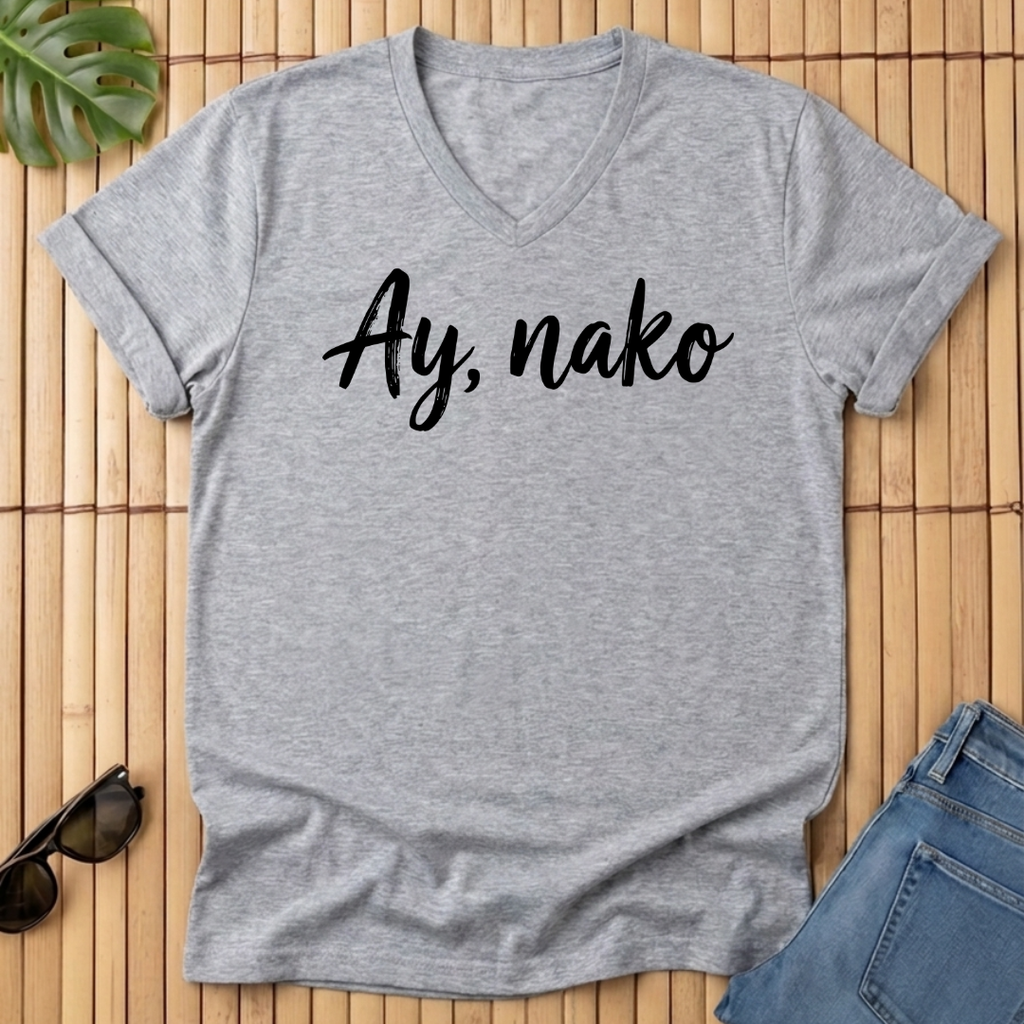 Ay, nako Ladies' V-Neck