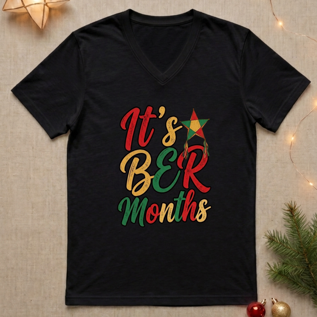 It's BER Months Ladies' V-Neck
