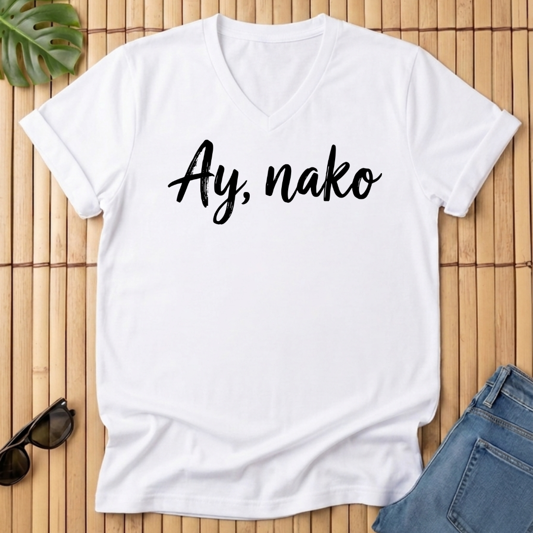 Ay, nako Ladies' V-Neck