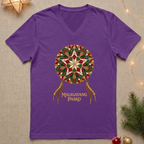 Maligayang Pasko Parol Ladies' V-Neck