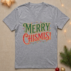 Merry Chismis! Ladies' V-Neck