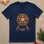 Maligayang Pasko Parol Ladies' V-Neck