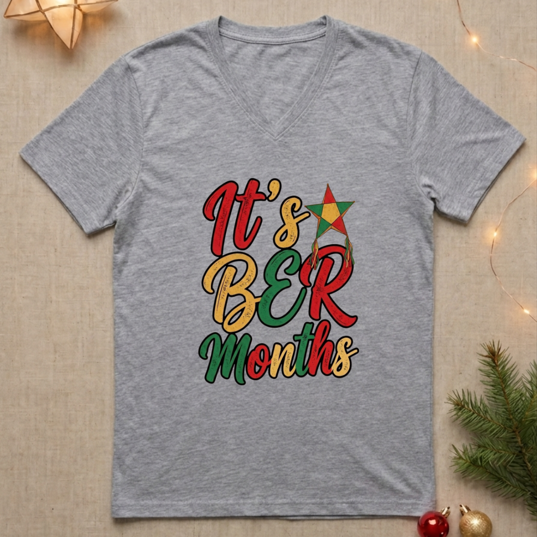 It's BER Months Ladies' V-Neck