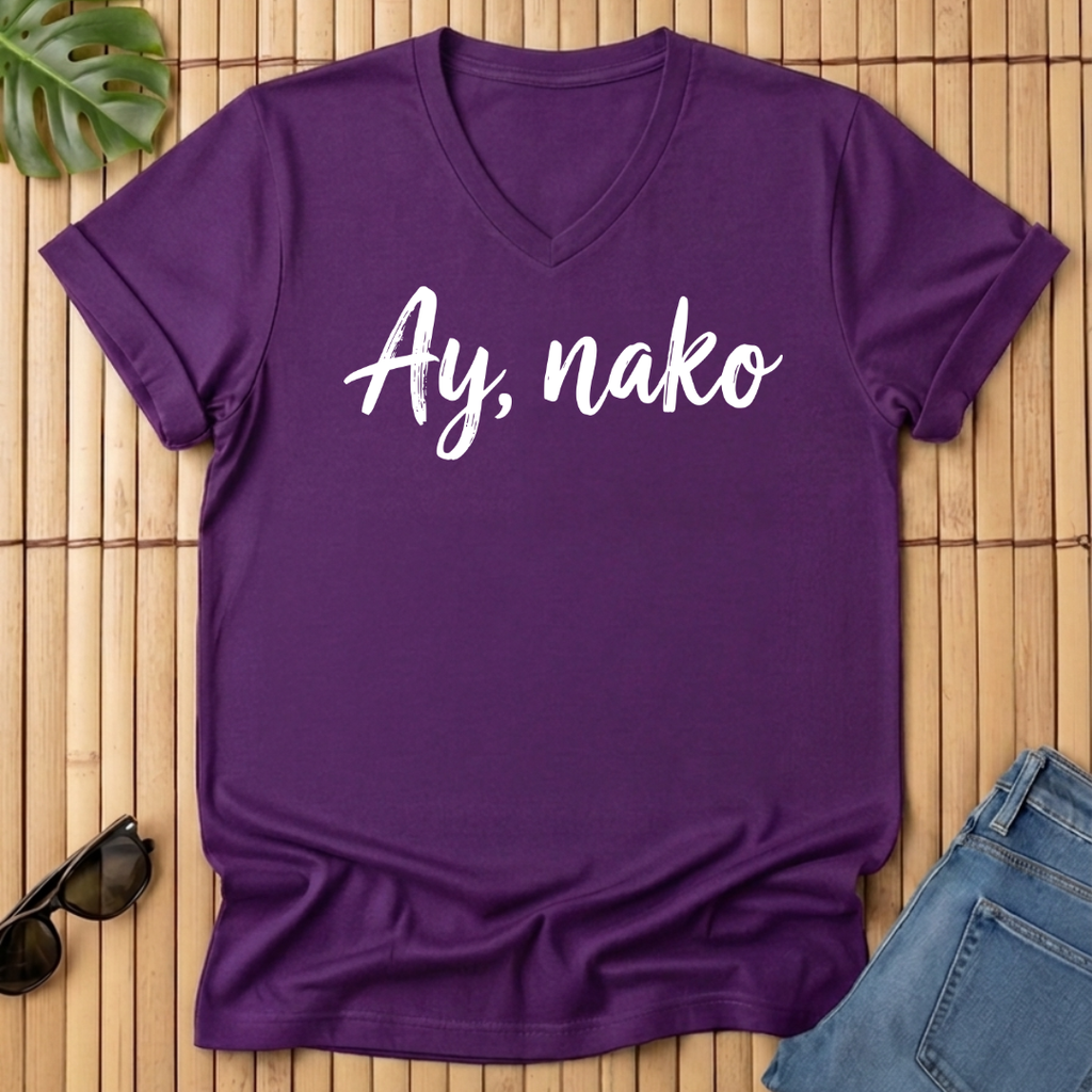 Ay, nako Ladies' V-Neck