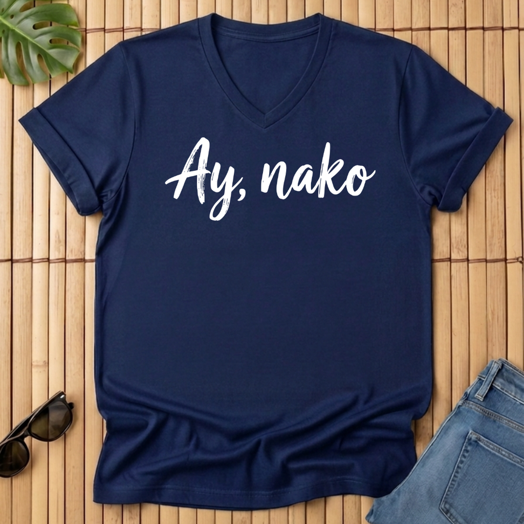 Ay, nako Ladies' V-Neck