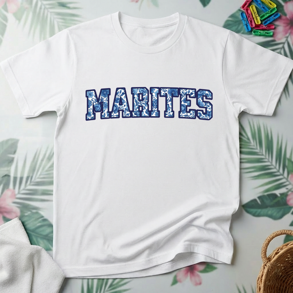Marites Floral Blue