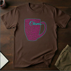 Chismis Word Cloud Cyan/Pink - Border
