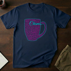 Chismis Word Cloud Cyan/Pink - Border