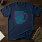 Chismis Word Cloud Pink/Cyan - Border