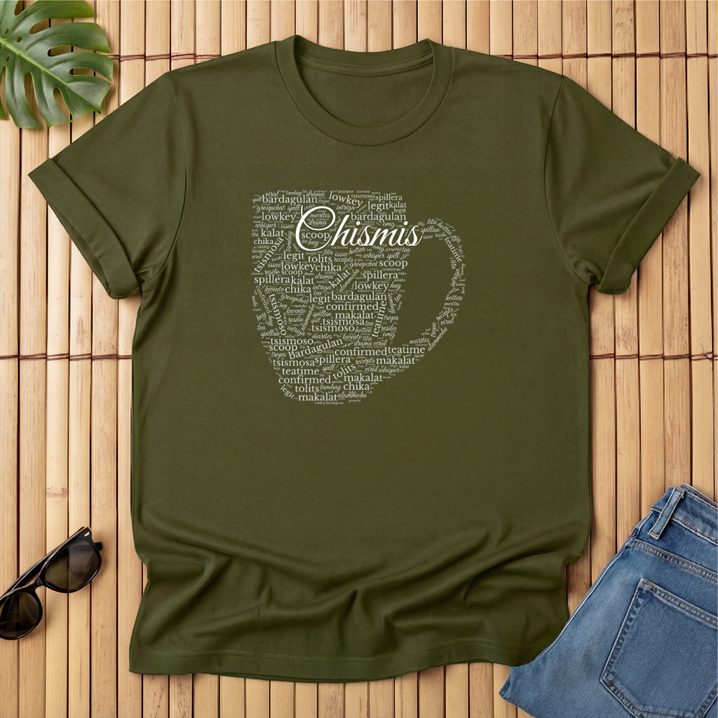 Chismis Mug Word Cloud - No Border