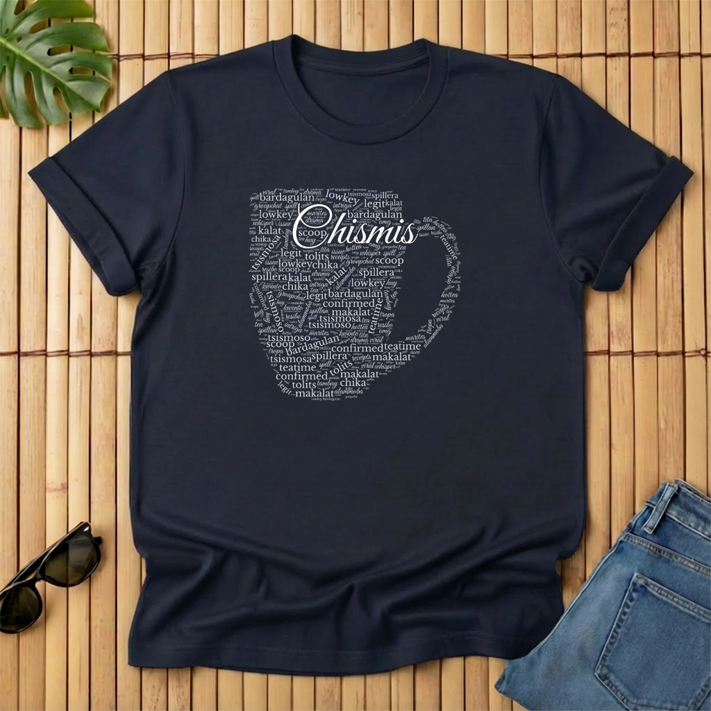 Chismis Mug Word Cloud - No Border