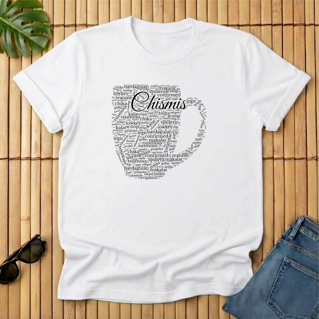 Chismis Mug Word Cloud - No Border